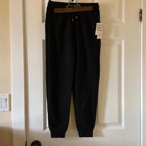 Treasure & bond black jogger girls M 8-10